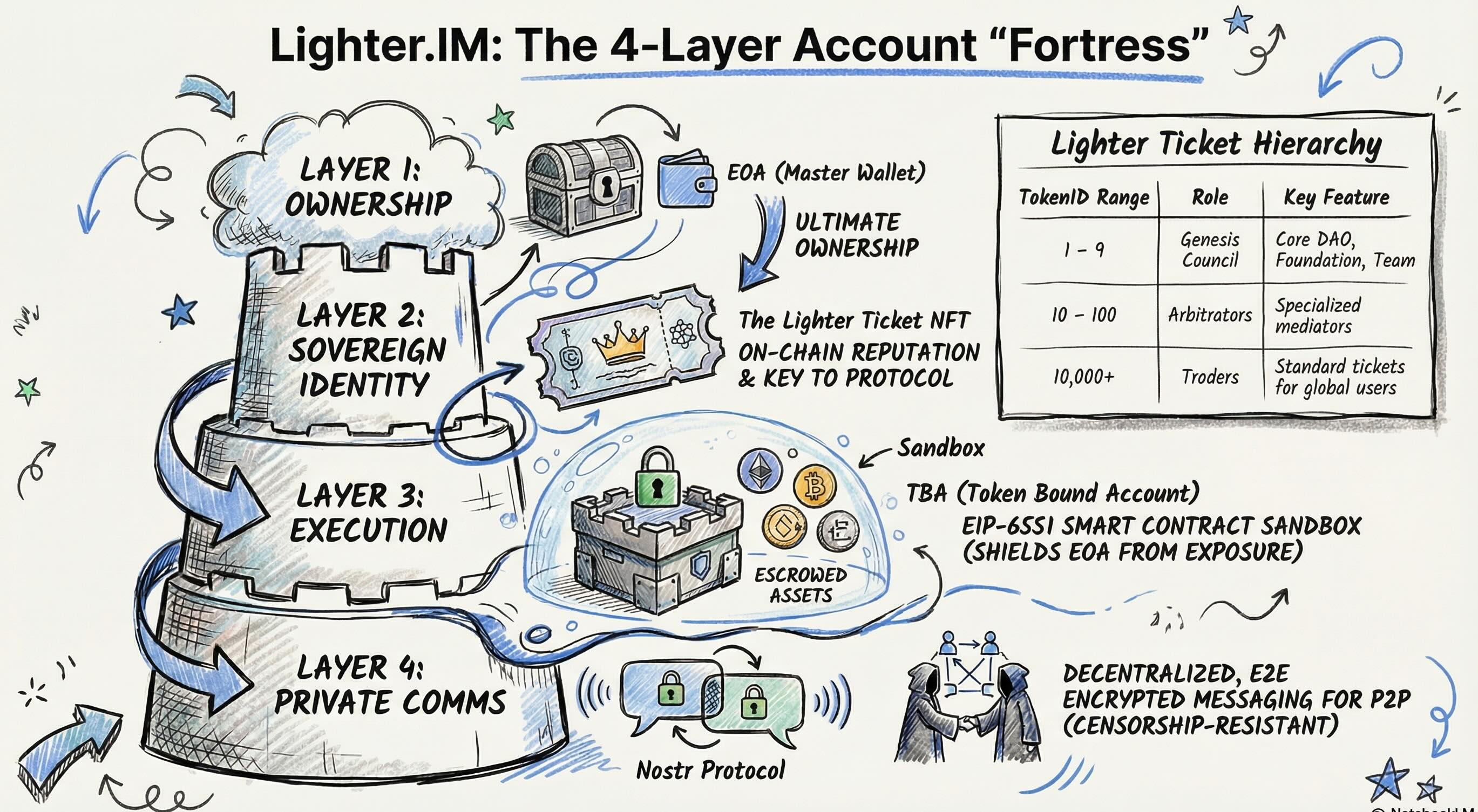 4-layer account system